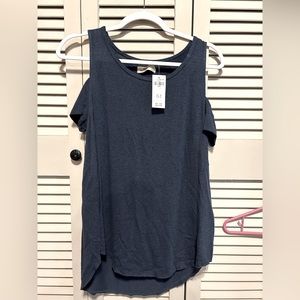 Hollister Cold Shoulder Top